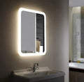 Зеркало с LED прямоугольное с декором, зеркало для спальни, ванной, кухни, гостинной. Зеркало вертикальное, роскошный декор для спальни
