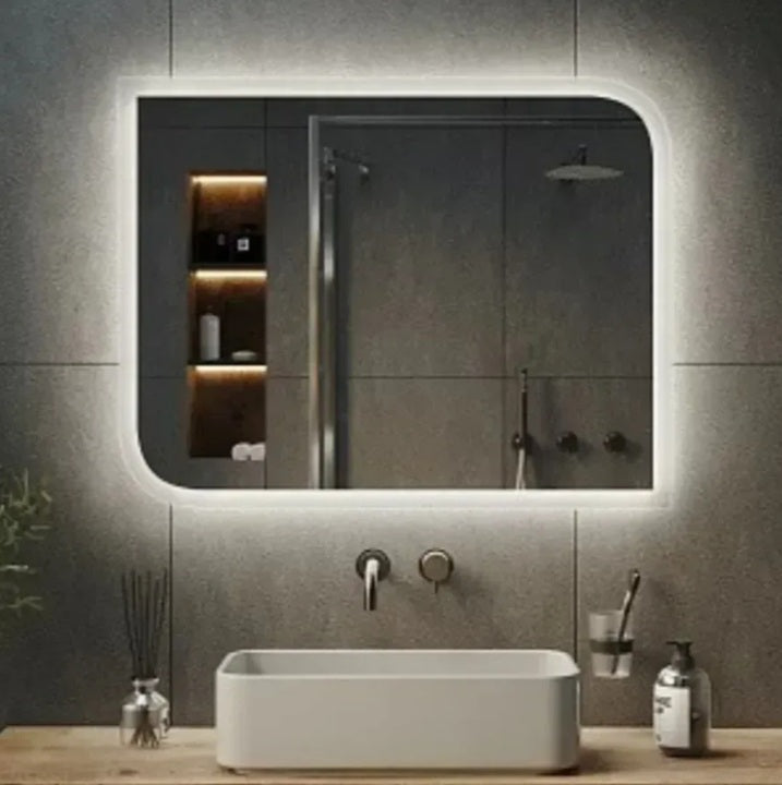 Lustro z podświetleniem LED "Renata"